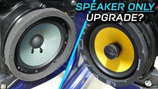 No Amp. No Sub. We installed speakers only, how does it sound?