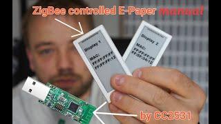 PC controlled E-Paper price tag custom firmware flashing How-to