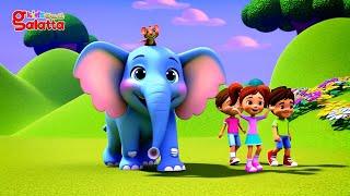 ఏనుగు వస్తోంది - Enugu Vosthundhi | Telugu Nursery Rhymes for Children | Galatta Kids |Elephant song