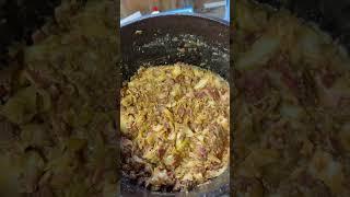 What we cooked today? #foodshorts #cooking #outdoorcooking #openfirecooking
