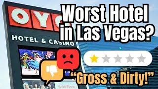 The Worst Hotel in Las Vegas? OYO Hotel & Casino In-Depth Review, Room Tour & Blacklight Test