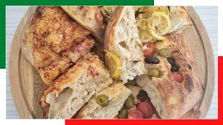 FOCACCIAS Gourmets [ FREE Italian PIZZA COURSE at home # 4 / 15  ]