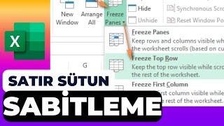 #10.7 - Freeze Panes in Excel: Easily Review Your Data Bases with Frozen Sections