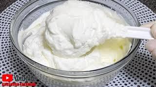 Тортлар учун каймокдан крем /How to make whipped cream?