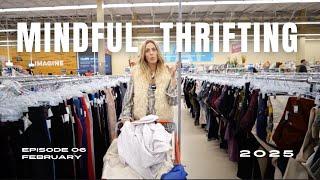 My Secrets to Mindful Thrifting and Avoiding Impulse Buys/THRIFT WITH ME