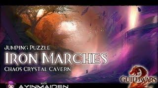 Guild Wars 2 - Jumping Puzzle - Iron Marches (Chaos Crystal Cavern)