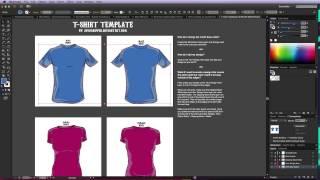 Illustrator T-Shirt Template Tutorial