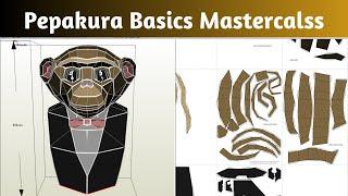 PEPAKURA BASICS MASTERCLASS | UNFOLDING 3D MODELS TO 2D TEMPLATES EFFICIENTLY | PEPAKURA HACKS