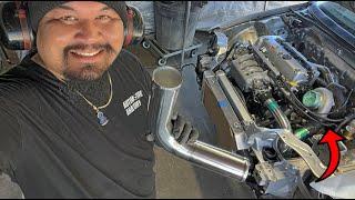 BUDGET AWD BUILD PT15: GTX3582R Turbo Install + Camping + Fishing..?