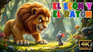 El león y el ratón | Un cuento de amistad | Cuento mágico para niños | Lion and the mouse spanish