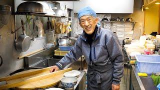 The Super Busy Owner Running the UDON Restaurant Alone | Japanese Good Old Diner