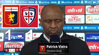 Patrick Vieira Intervista Post Cagliari 1 vs 1 Genoa 07/03/2025