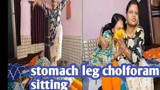 Chloroform kidnapping with stomach sitting/leg keping in chest सहेली को दिया chloroform जबरसत वीडियो