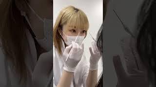 【ASMR】女医まりこ先生の二重整形シミュレーション〜理想の二重幅になるまで〜 #Shorts