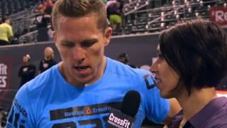 Matt Chan on Day 2 at the 2012 CrossFit Games