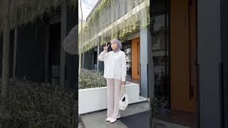 inpirasi outfit simple tapi cakep  #hijabstyle #shortshijab #ootd #ootdhijab #hijab