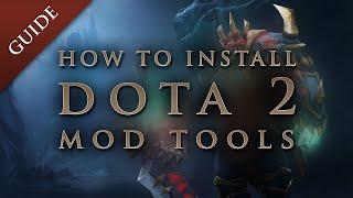 How to install DOTA 2 Steam workshop mod tools