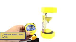 3 Minute Sand Timers by TCR  TCR20659