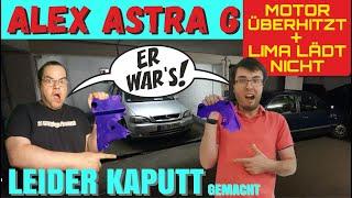 Alex Opel Astra G Caravan | Thermostat wechseln | Fast schief gelaufen [GURKENREPARATUR]