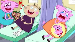 The Sorrow of Peppa Pig's Mother During her Pregnancy | Peppa Pig Funny Animation