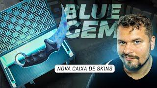 A NOVA CAIXA de SKINS BLUE GEM no CSGONET!