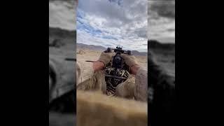 US Soldier Fires An M240B Machine Gun #short