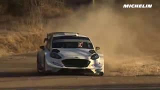 Tanak testing - 2017 WRC Rallye Monte-Carlo - Michelin Motorsport