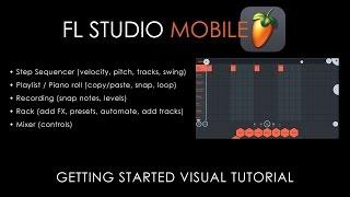 FL STUDIO MOBILE 3 | In App Visual Tutorial