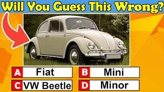 How Many Classic Cars Can You Guess Right? Start the Quiz Now...