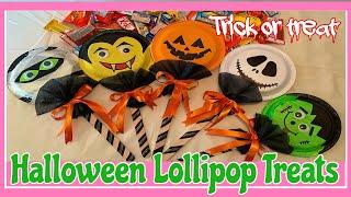 Lollipops for Halloween | DIY Halloween Treats Ideas