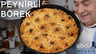 PEYNİRLİ BÖREK ️ En Kolay Haliyle Nasıl Yapılır  | Oktay Usta