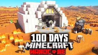 I Survived 100 Days in a Zombie BUNKER in Hardcore Minecraft