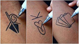 This is one of the best video of temporary tattoo designs  U K converted in tattoo tas tattoo line