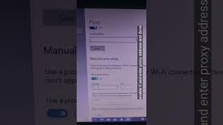 how to use custom proxy in windows 10