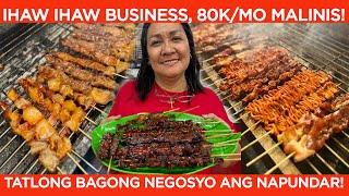 Ihaw Ihaw Business, 80k/mo malinis! Tatlong Negosyo ang napundar!