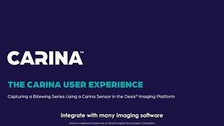 The Carina User Experience in the Dexis Imaging Platform