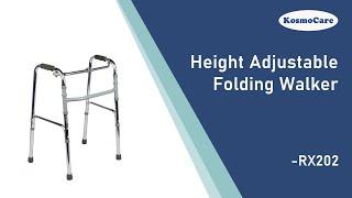 KosmoCare Folding Walker | Load Bearring - Features (RX202) - 2017