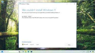 Error 0xc1900101 on Windows 11 Installation Assistant [Guide]