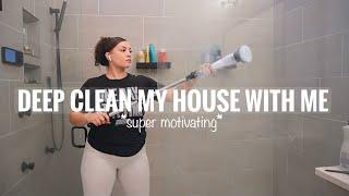 DEEP CLEAN MY HOUSE WITH ME *extreme cleaning motivation*