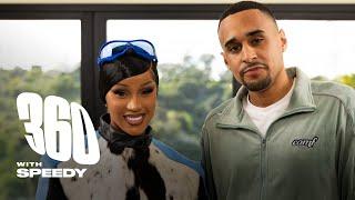 Cardi B Pops Her Sh*t, Talks Unreleased "Munch" Remix & Announces Album is Coming | 360 with Speedy