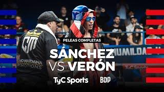 Diego Sánchez vs. Maximiliano Verón - Boxeo de Primera Promocional - TyCSports Play