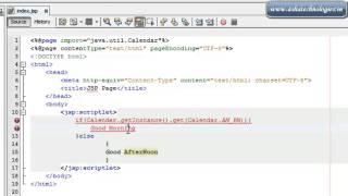 J2EE Tutorials for beginners  5  how to use jsp scriptlets in jsp pages