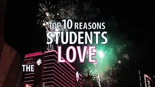 Top ten reasons students love the University of Nevada, Reno.