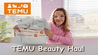 TEMU BEAUTY HAUL UNBOXING