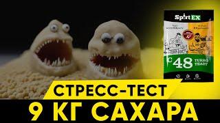 Дрожжи Spirtex / Спиртекс c48. тест на 9 кг сахара