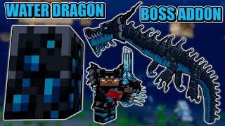 Uncover The Water Dragon In This MCPE Addon!