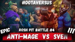 ROSH PIT BATTLE #4 | ANTI-MAGE vs SVEN | DOTA VERSUS RAP BATTLE