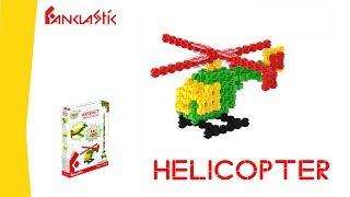 HELICOPTER - FANCLASTIC - 3D creative building set for children