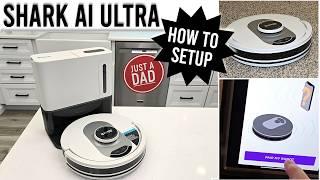 Shark AI Ultra Robot Vacuum How to Setup