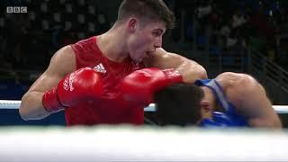 Очень интересный бой, Josh Kelly vs Daniyar Yeleussinov  1/8 финал Рио